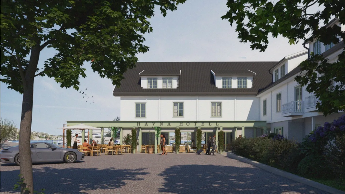 Brygga på Havna Hotell, Tjøme